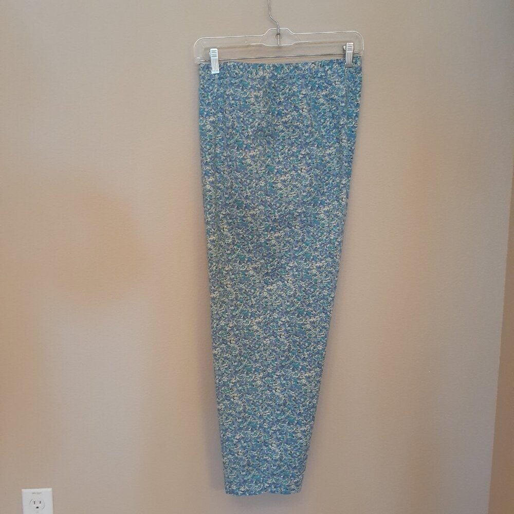 Eddie Bauer Cotton Stretch Floral Pants